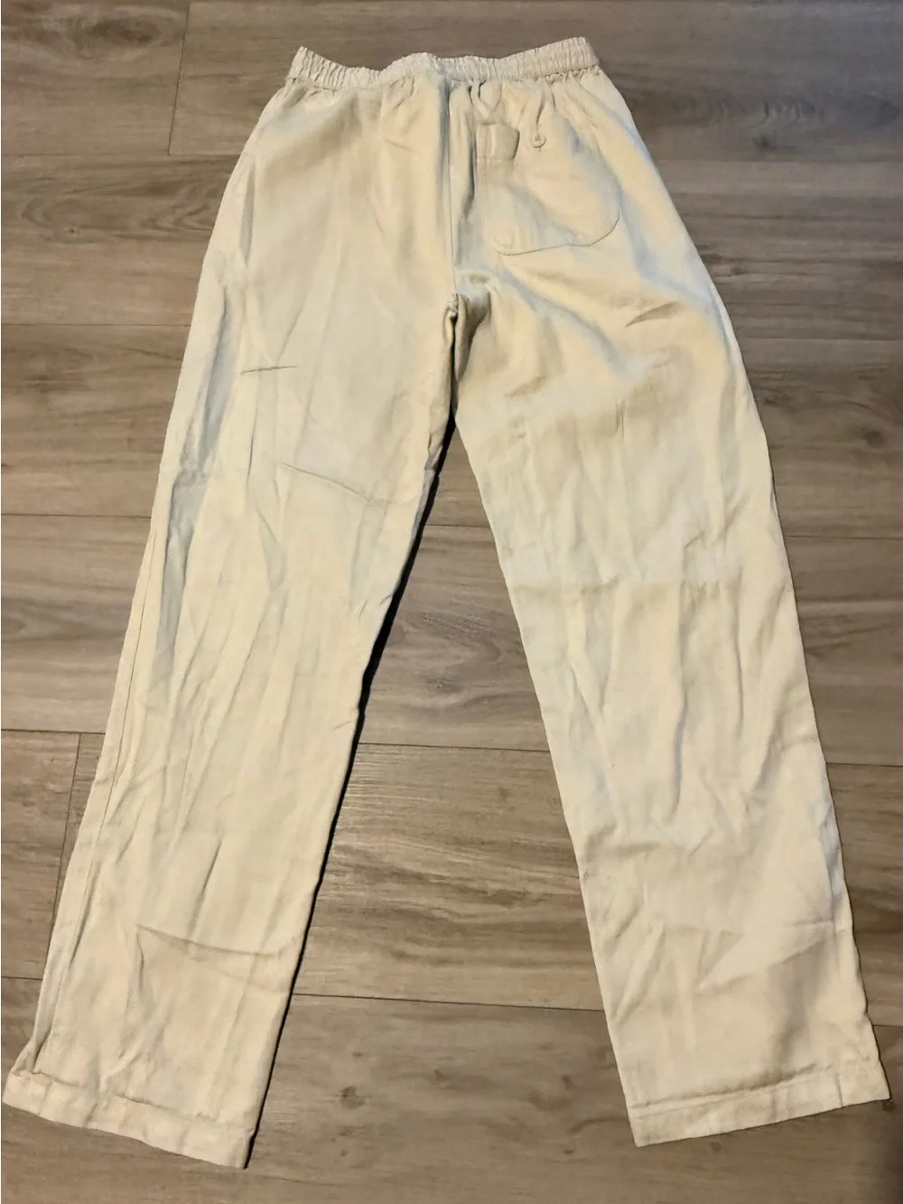 Goodfellow & Co Cream Elastic-Waist Sweatpants